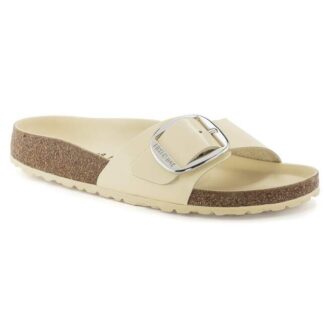 Madrid Big Buckle naturlig skinnlakk