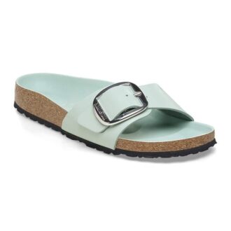 Madrid Big Buckle naturlig skinnlakk