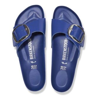 Madrid Big Buckle naturlig skinnlakk