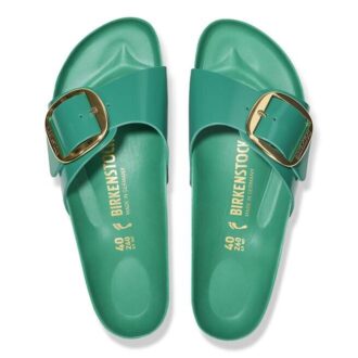 Madrid Big Buckle naturlig skinnlakk