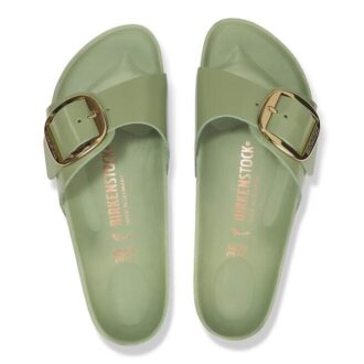 Madrid Big Buckle naturlig skinnlakk