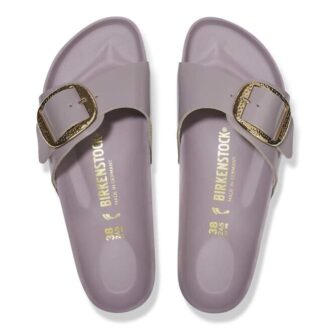Madrid Big Buckle naturlig skinnlakk