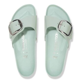 Madrid Big Buckle naturlig skinnlakk