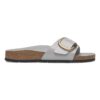 Madrid Big Buckle naturlig skinnlakk
