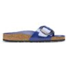 Madrid Big Buckle naturlig skinnlakk