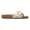 Madrid Big Buckle naturlig skinnlakk