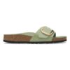 Madrid Big Buckle naturlig skinnlakk