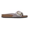 Madrid Big Buckle naturlig skinnlakk