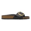 Madrid Big Buckle naturlig skinnlakk