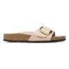 Madrid Big Buckle naturlig skinnlakk