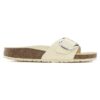 Madrid Big Buckle naturlig skinnlakk