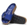 Madrid Big Buckle naturlig skinnlakk