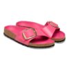 Madrid Big Buckle naturlig skinnlakk