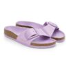 Madrid Big Buckle naturlig skinnlakk