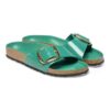 Madrid Big Buckle naturlig skinnlakk