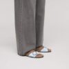 Madrid Big Buckle naturlig skinnlakk