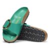 Madrid Big Buckle naturlig skinnlakk