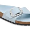 Madrid Big Buckle naturlig skinnlakk
