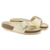 Madrid Big Buckle naturlig skinnlakk