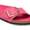 Madrid Big Buckle naturlig skinnlakk