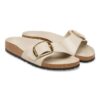 Madrid Big Buckle naturlig skinnlakk