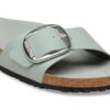Madrid Big Buckle naturlig skinnlakk