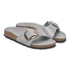 Madrid Big Buckle naturlig skinnlakk