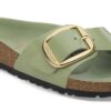 Madrid Big Buckle naturlig skinnlakk