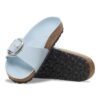 Madrid Big Buckle naturlig skinnlakk