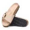 Madrid Big Buckle naturlig skinnlakk
