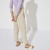 Madrid Big Buckle naturlig skinnlakk