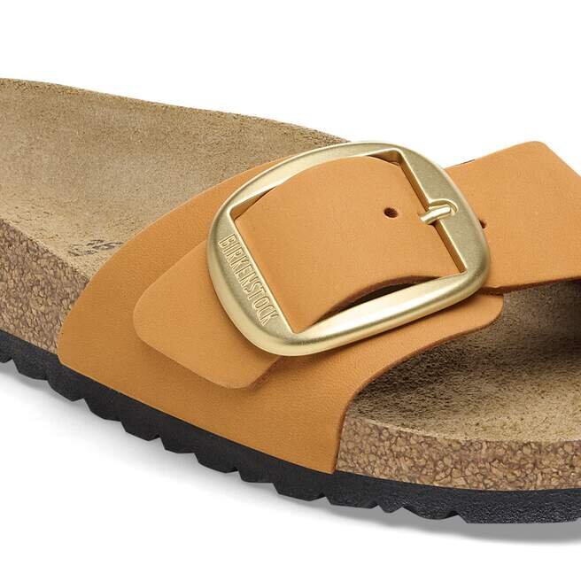 Madrid Big Buckle Nubuck Leather Burnt Orange Madrid Big Buckle Nubuck Leather Burnt Orange