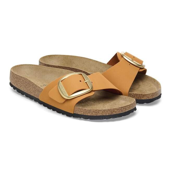 Madrid Big Buckle Nubuck Leather Burnt Orange Madrid Big Buckle Nubuck Leather Burnt Orange