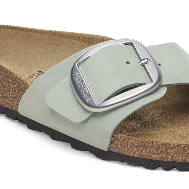 Madrid Big Buckle Nubuck Leather Pure Sage Madrid Big Buckle Nubuck Leather Pure Sage