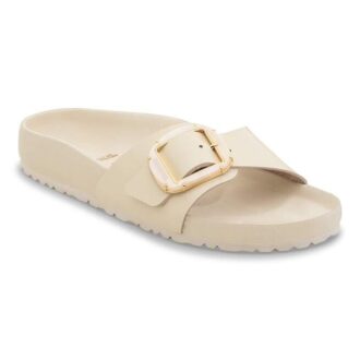 Madrid Big Buckle Pearl naturlig skinnlakk