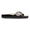 Madrid Big Buckle Pearl naturlig skinnlakk