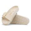 Madrid Big Buckle Pearl naturlig skinnlakk