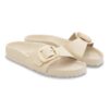 Madrid Big Buckle Pearl naturlig skinnlakk
