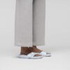 Madrid Big Buckle Pearl naturlig skinnlakk