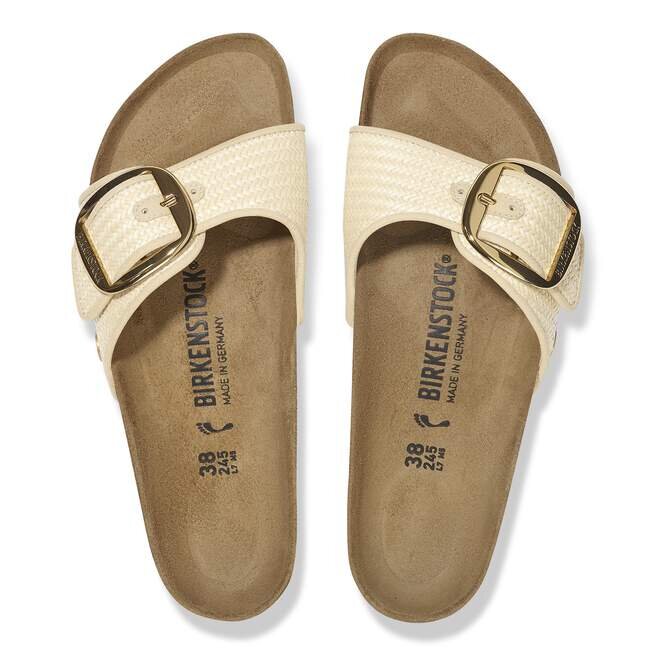 Madrid Big Buckle Raffia Textile Madrid Big Buckle Raffia Textile