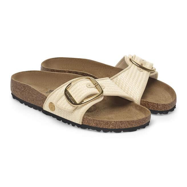 Madrid Big Buckle Raffia Textile Madrid Big Buckle Raffia Textile