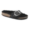 Madrid Big Buckle Shearling naturlig skinn, oljet