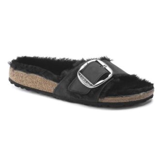 Madrid Big Buckle Shearling naturlig skinn, oljet