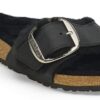 Madrid Big Buckle Shearling naturlig skinn, oljet