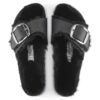 Madrid Big Buckle Shearling naturlig skinn, oljet