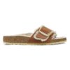 Madrid Big Buckle Shearling naturlig skinn, oljet