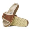 Madrid Big Buckle Shearling naturlig skinn, oljet