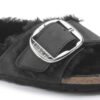 Madrid Big Buckle Shearling naturlig skinn, oljet