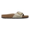 Madrid Big Buckle Tekstil Canvas Eggshell