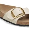 Madrid Big Buckle Tekstil Canvas Eggshell